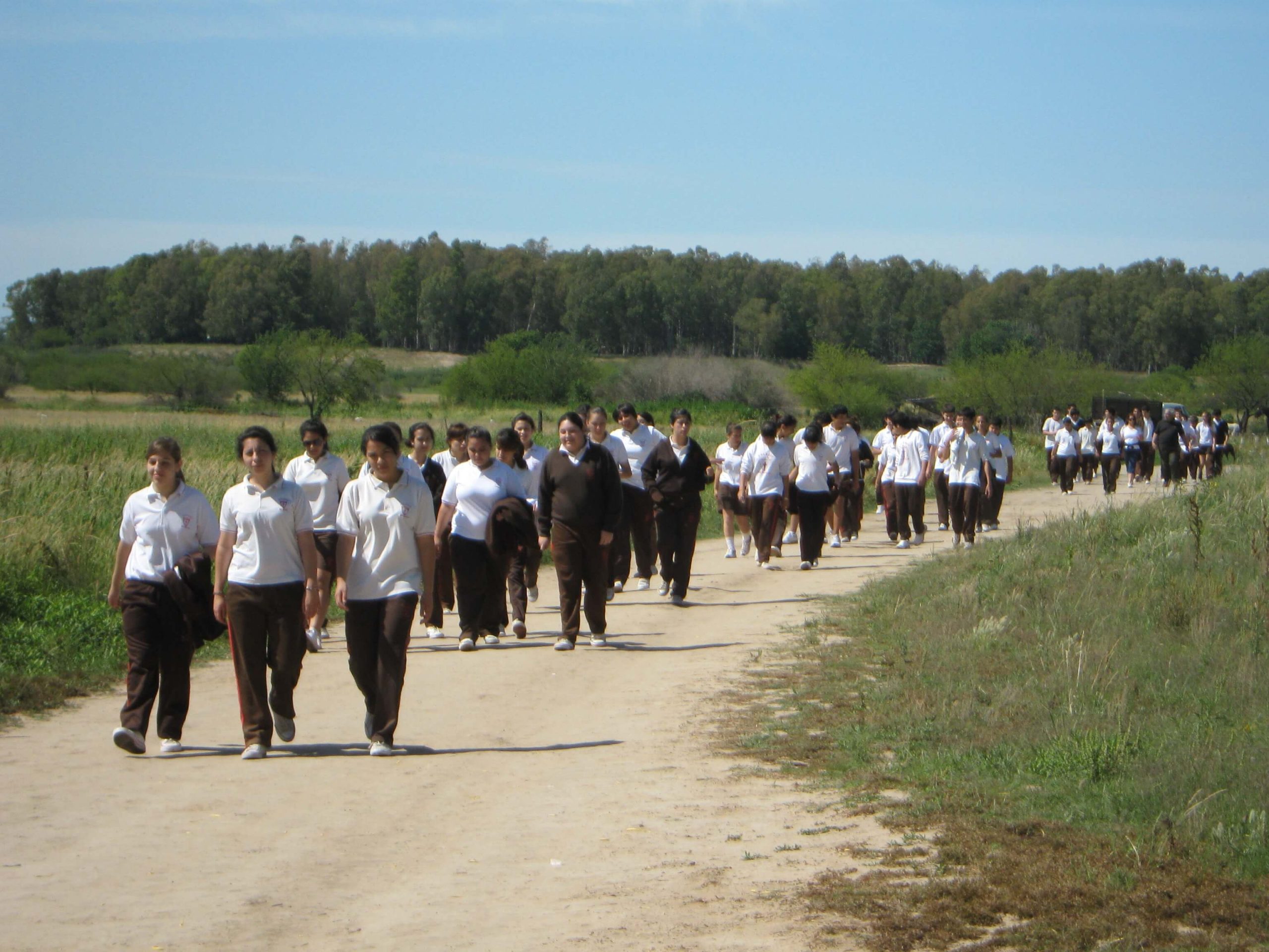 Recorrida institucional Colegio San Martín